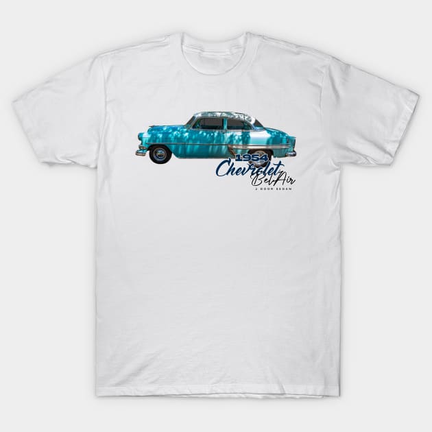 1954 Chevrolet BelAir 2 Door Sedan T-Shirt by Gestalt Imagery